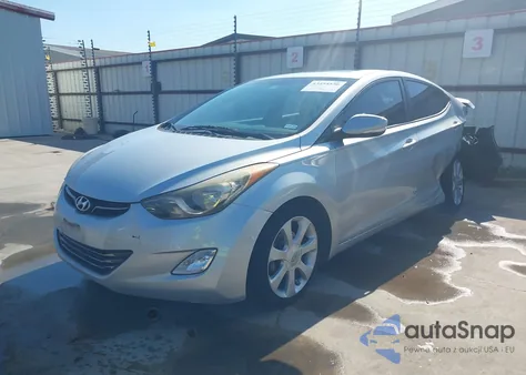 2013 Hyundai Elantra Limited из США, поврежденный, VIN 5NPDH4AE1DH273663